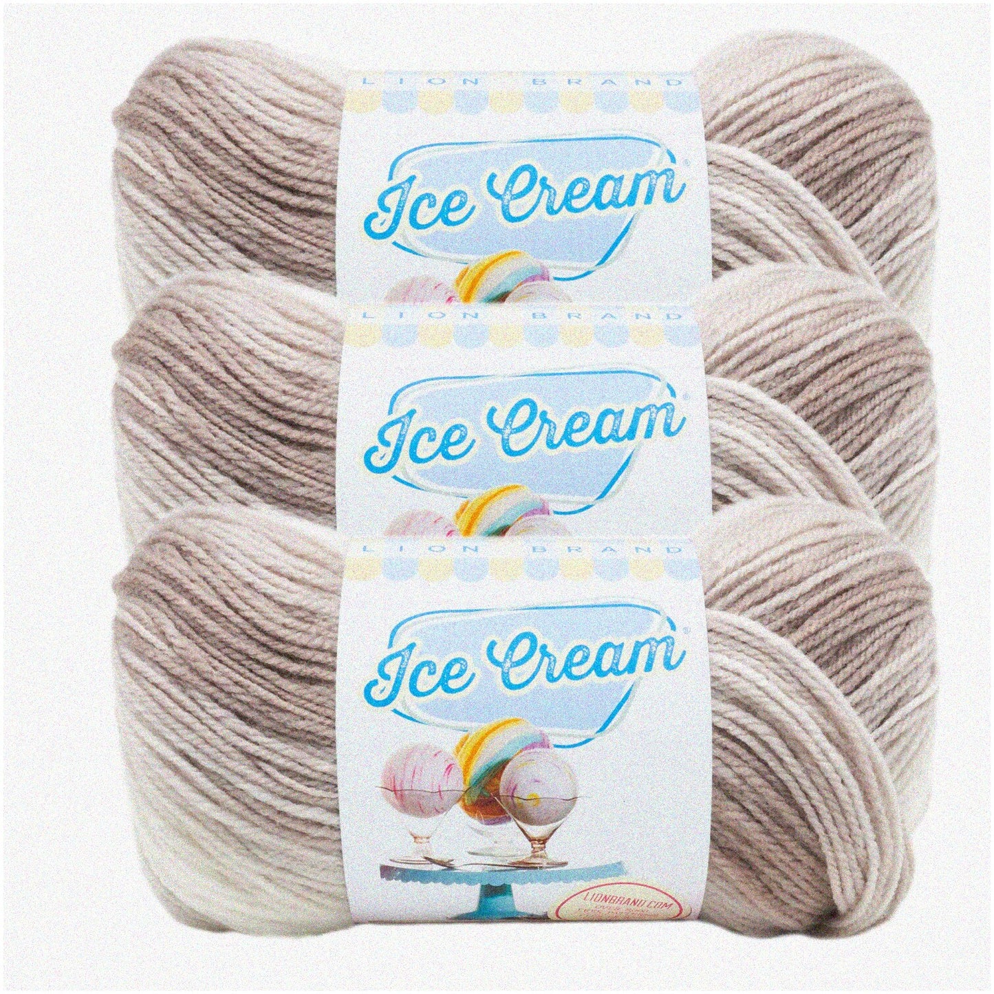Creamy Brews 3-Pack Multicolor Ice Cream Coffee Delights