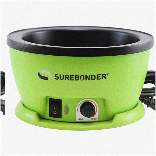 Electric Skillet, 5-1/4" Diameter, Adjustable Temp 225-400F