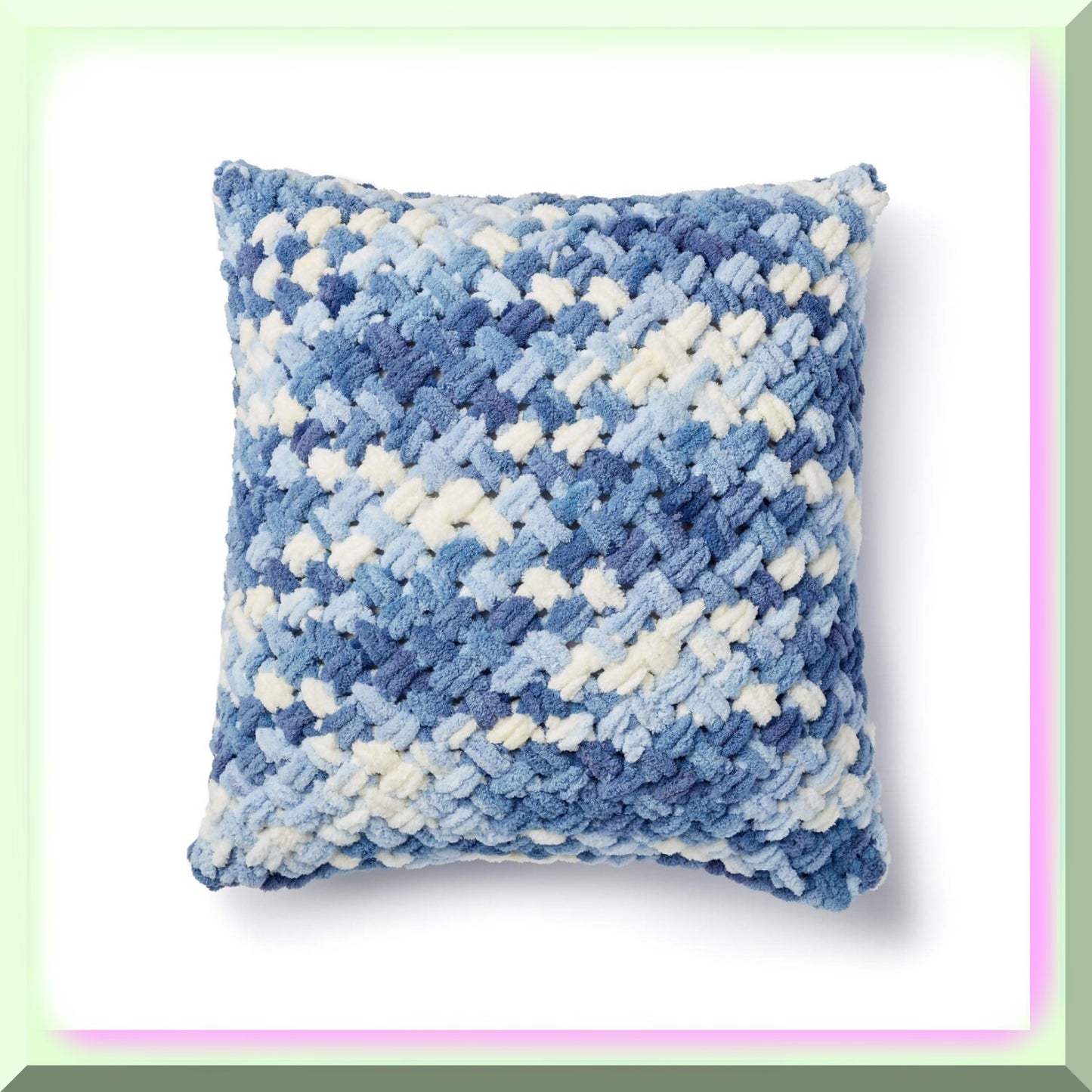 Denim Bliss Blanket Yarn, Microfiber Chenille, 100% Polyester