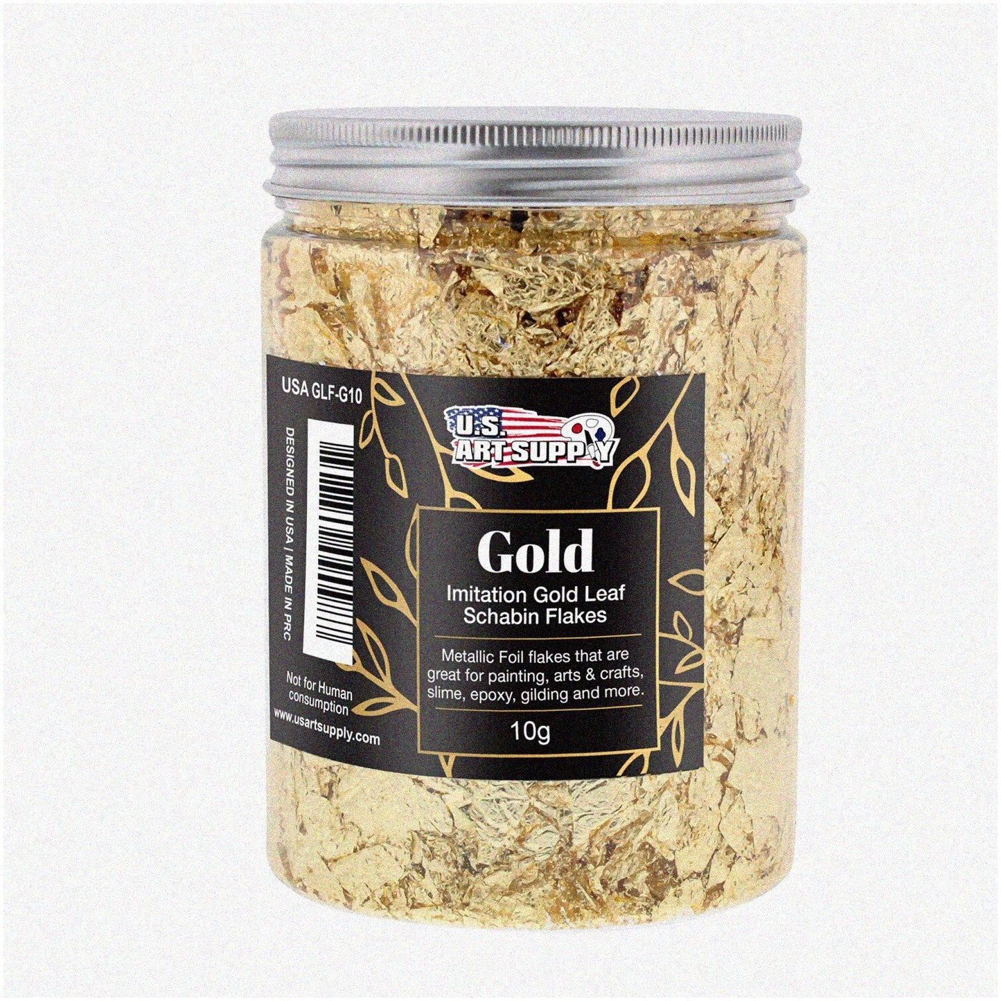 Imitation Gold Leaf Flakes 10g for Gilding and Crafts