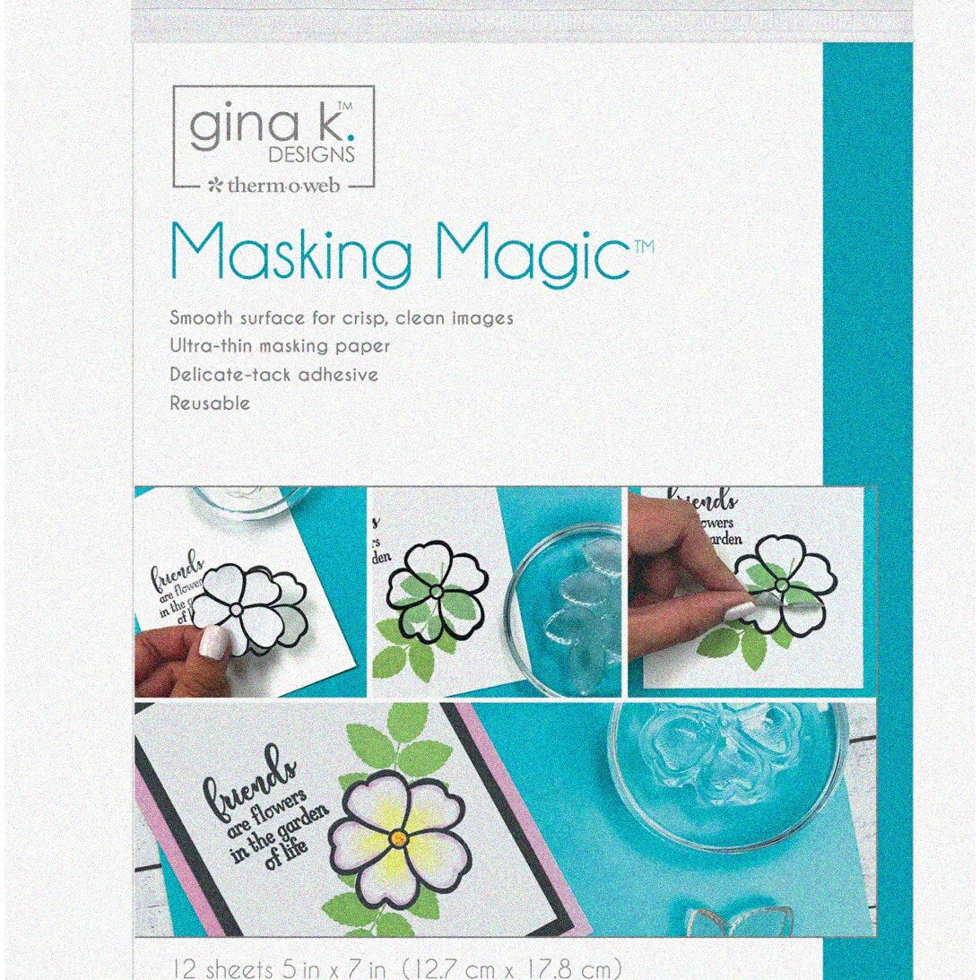 White Magic Magnetic Sheets 5x7 Inch 12 Pack