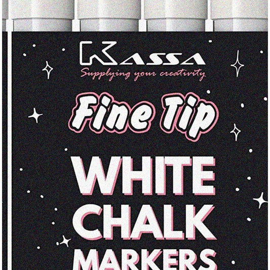 ChalkArt Pro 4-Pack White Chalk Markers