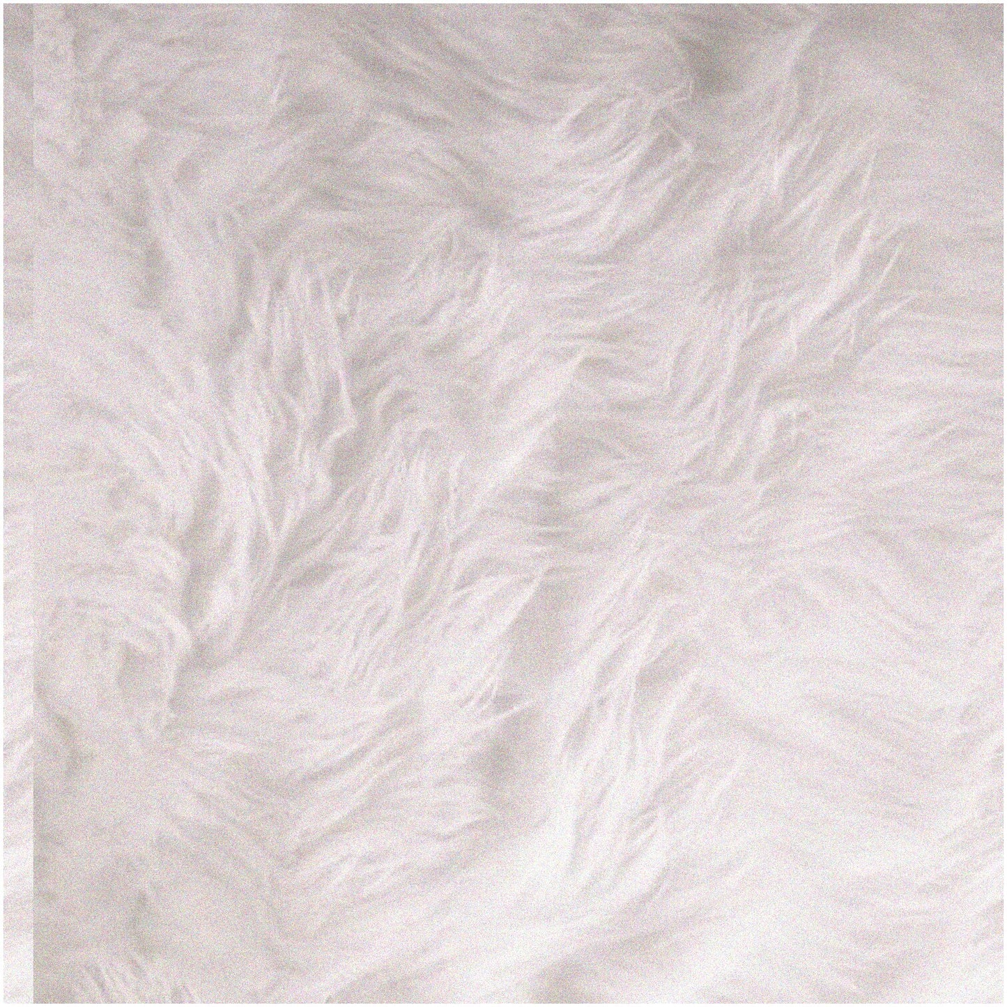 30" x 30" White Fabric Square for DIY and Decor