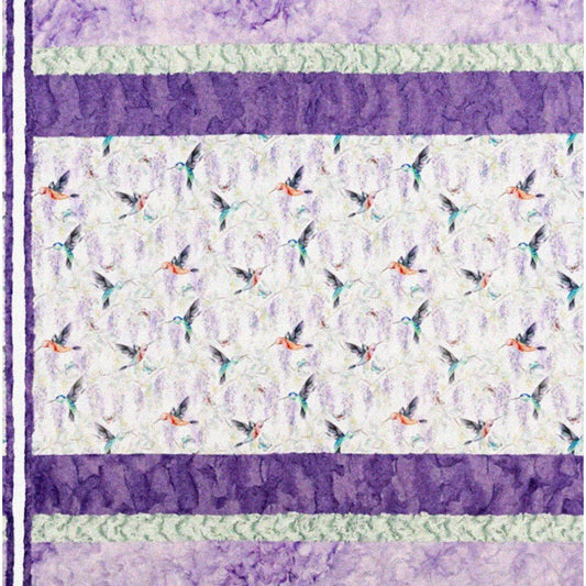 Cozy Comfort Cuddle Kit 58x73in Quilt with Assorted Colors
