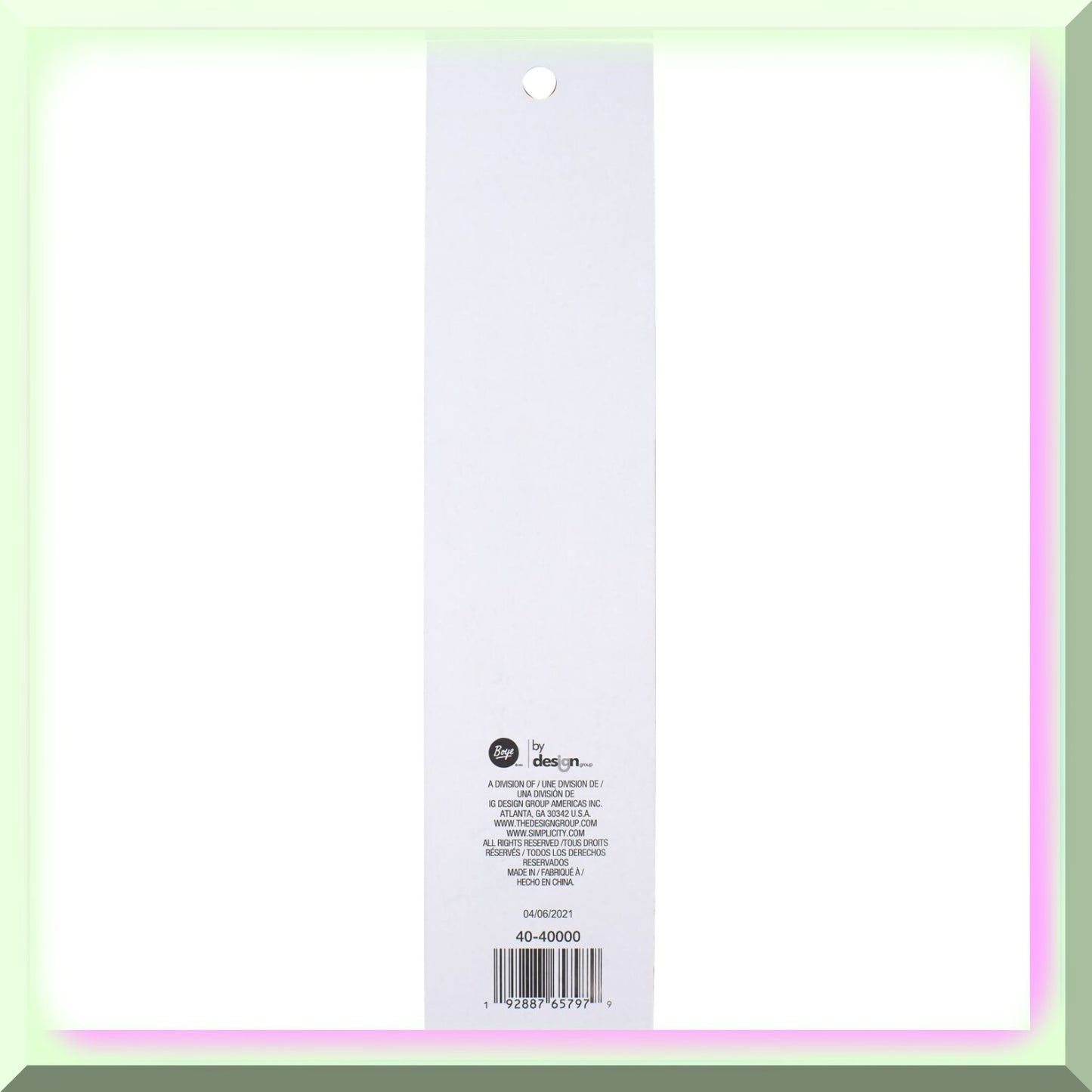 SparkleGrip Resin Crochet Hook 4.25mm Silver Glitter