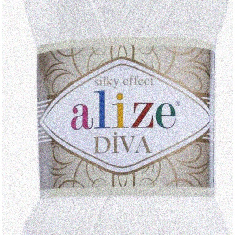 SilkGlow Microfiber Bliss Yarn 100g White