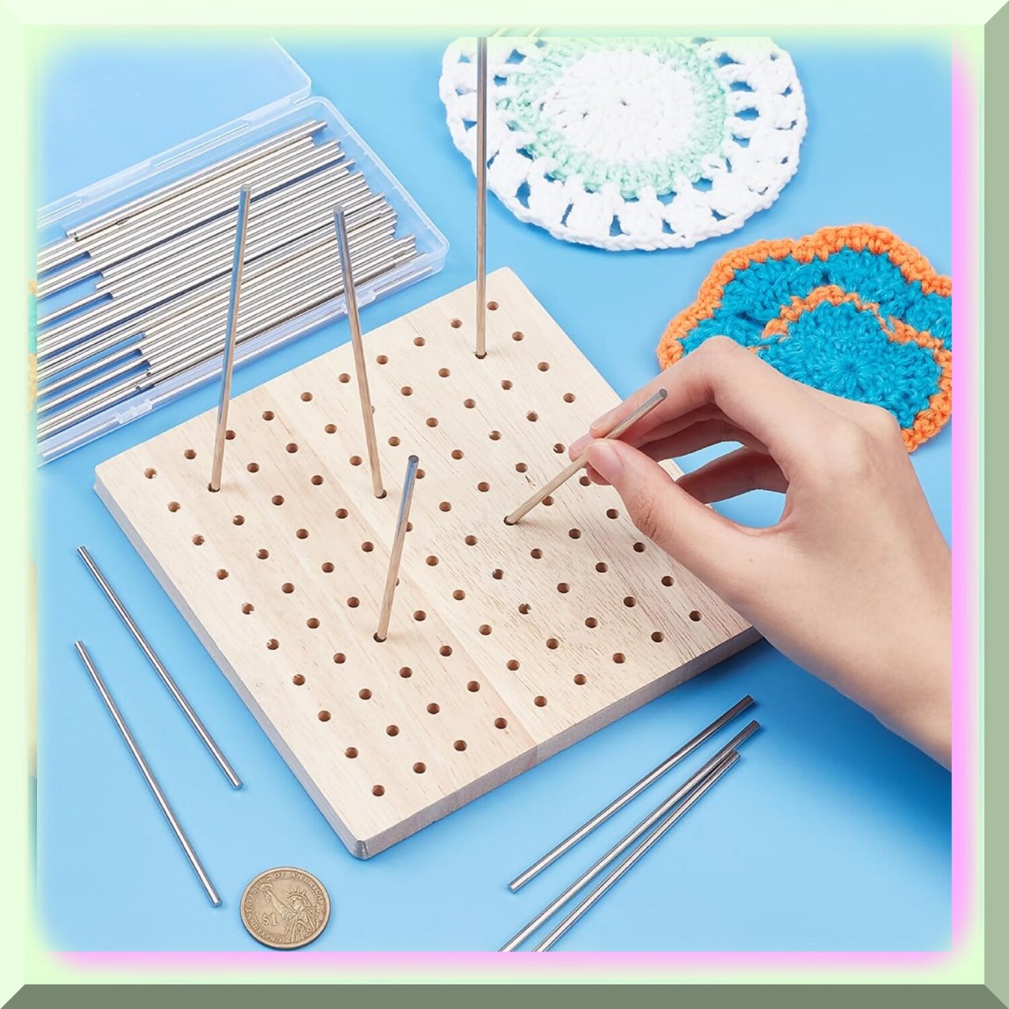 Stainless Steel RodCraft Kit 60Pcs 2 Sizes 4in/6in