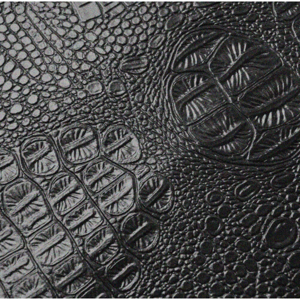 GatorSkin Faux Leather Upholstery Fabric Alligator Print