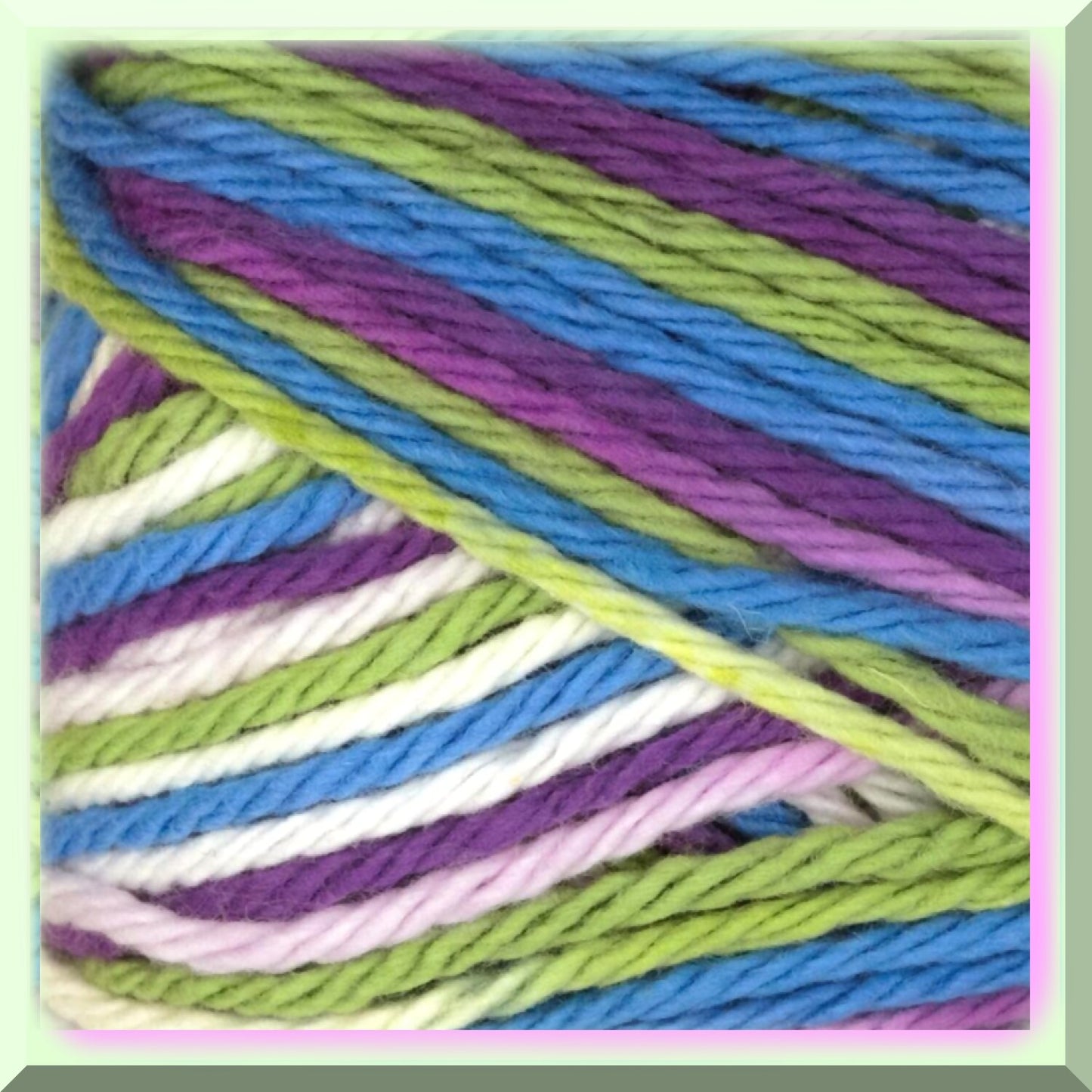 Fruity Twist Cotton Yarn 100% USA Grown 50g