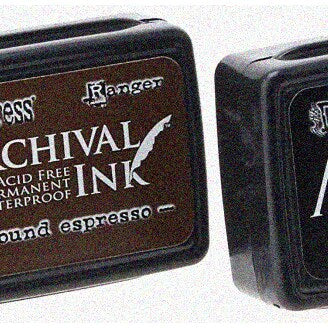 Mini Ink Kit with 4 Waterproof Fade-Resistant Ink Pads