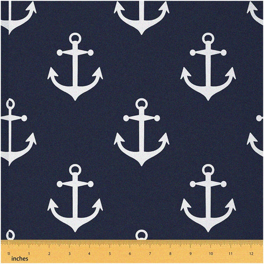 Sea Breeze Coastal Nautical Marine Outdoor Fabric 2 Yards
