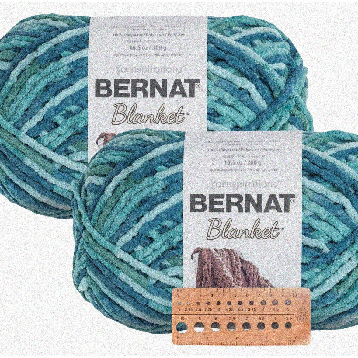 Tidepool Patterned Big Ball Duo Yarn 10.5 oz
