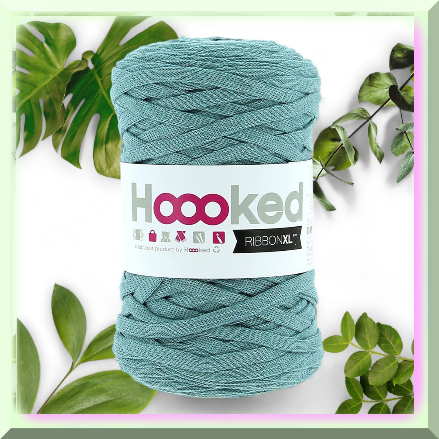 Emerald Splash Ribbon XL Yarn