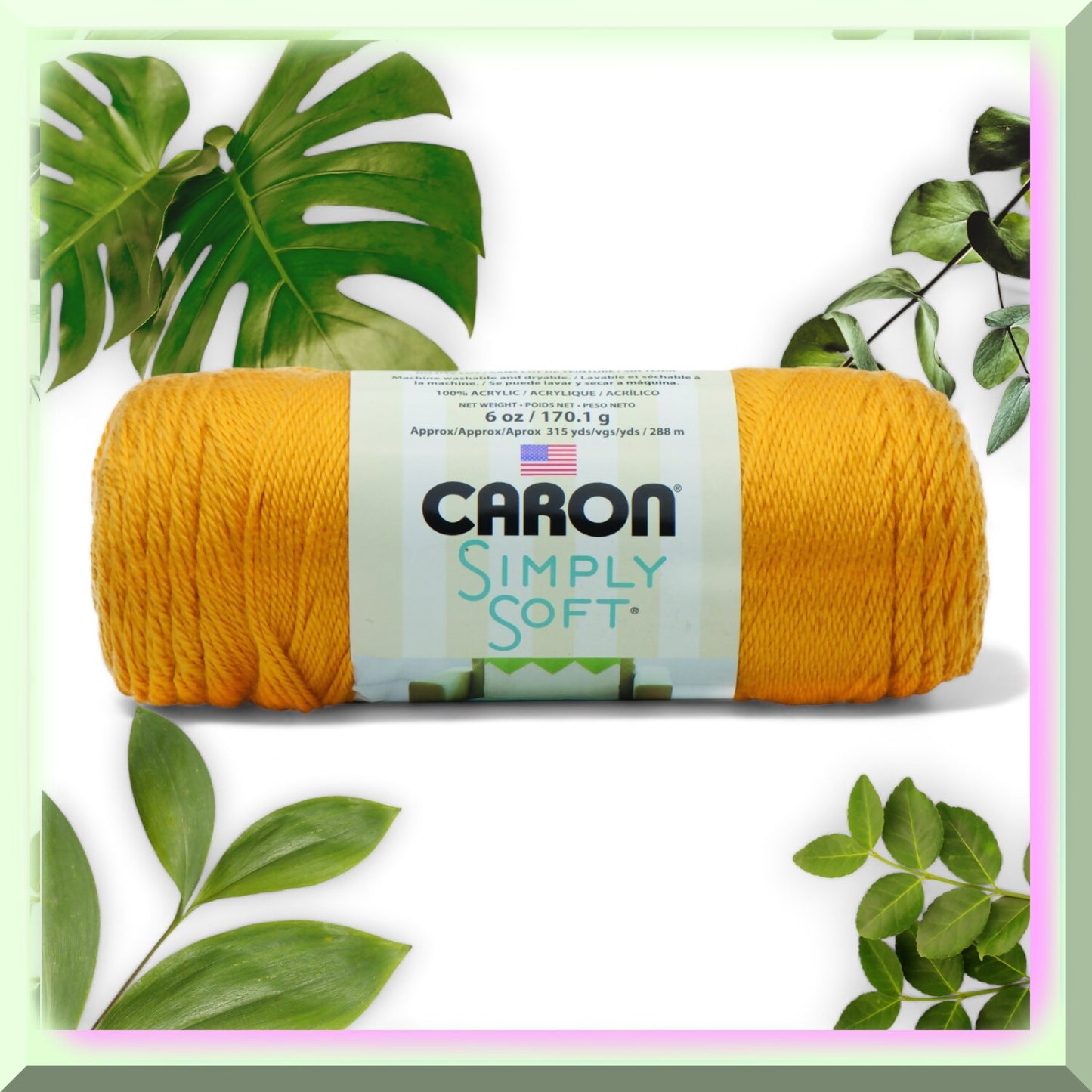 Golden Touch Yarn Trio 3-Pack Soft Acrylic Worsted Weight