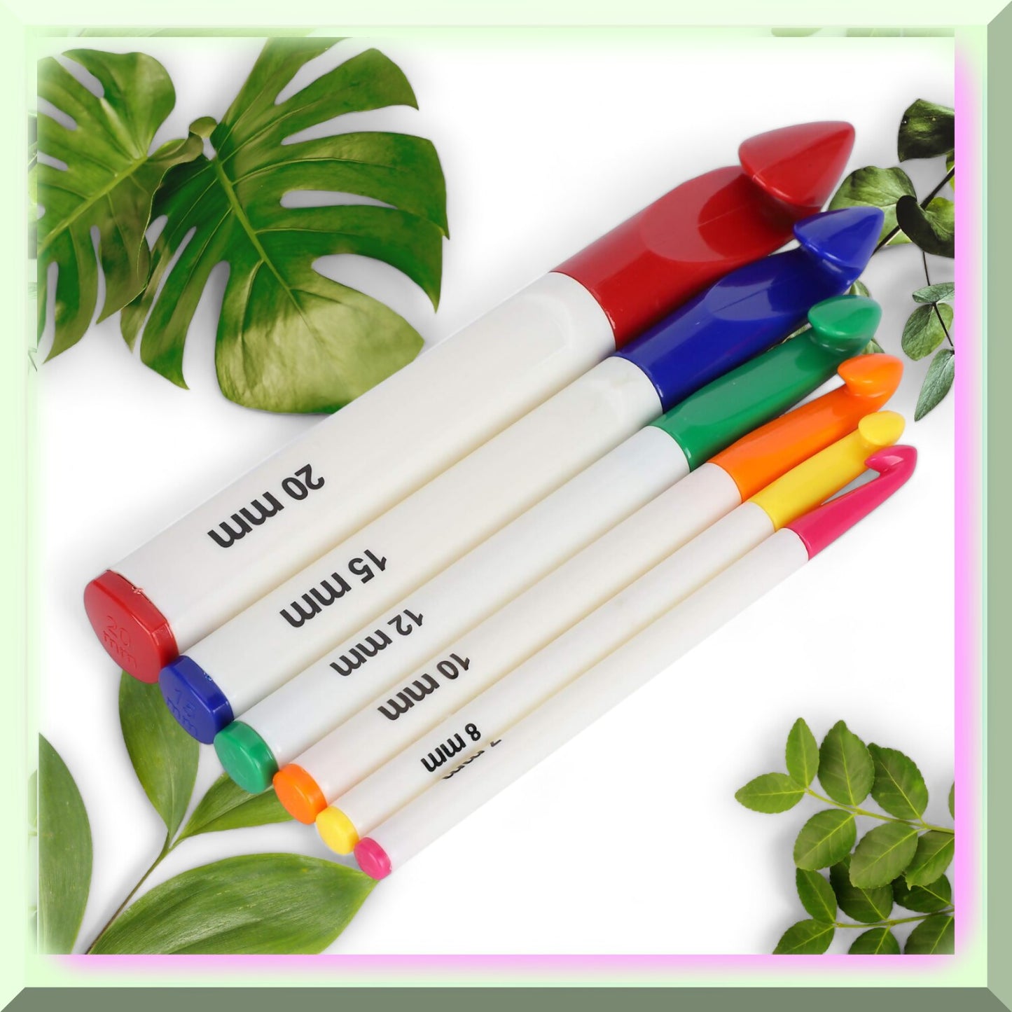 Jumbo Crochet Hook Set 7-20mm 6 Pieces