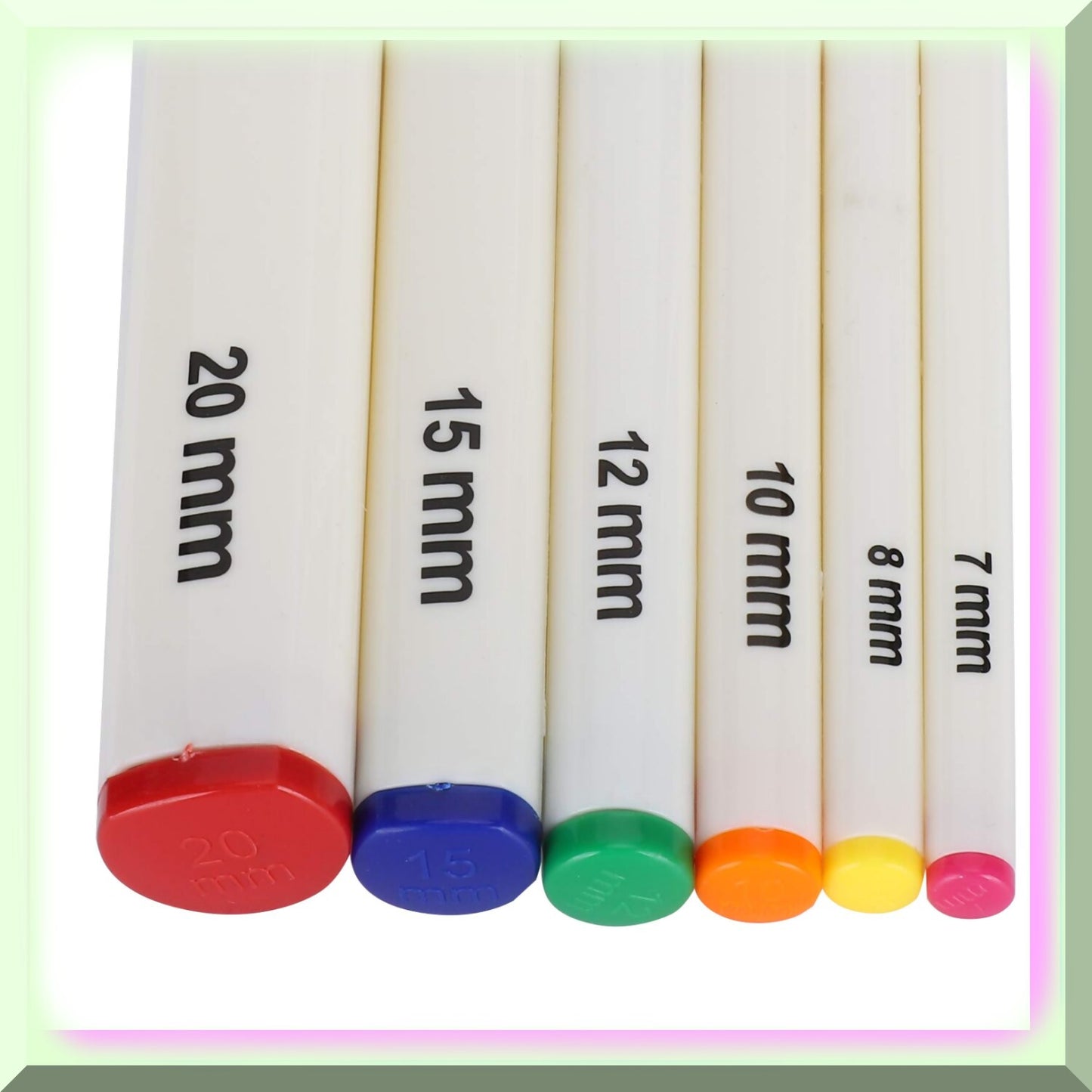 Jumbo Crochet Hook Set 7-20mm 6 Pieces