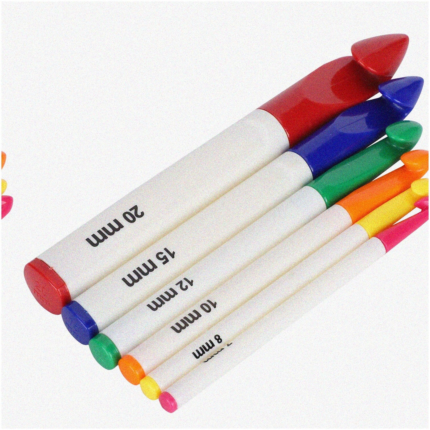 Jumbo Crochet Hook Set 7-20mm 6 Pieces