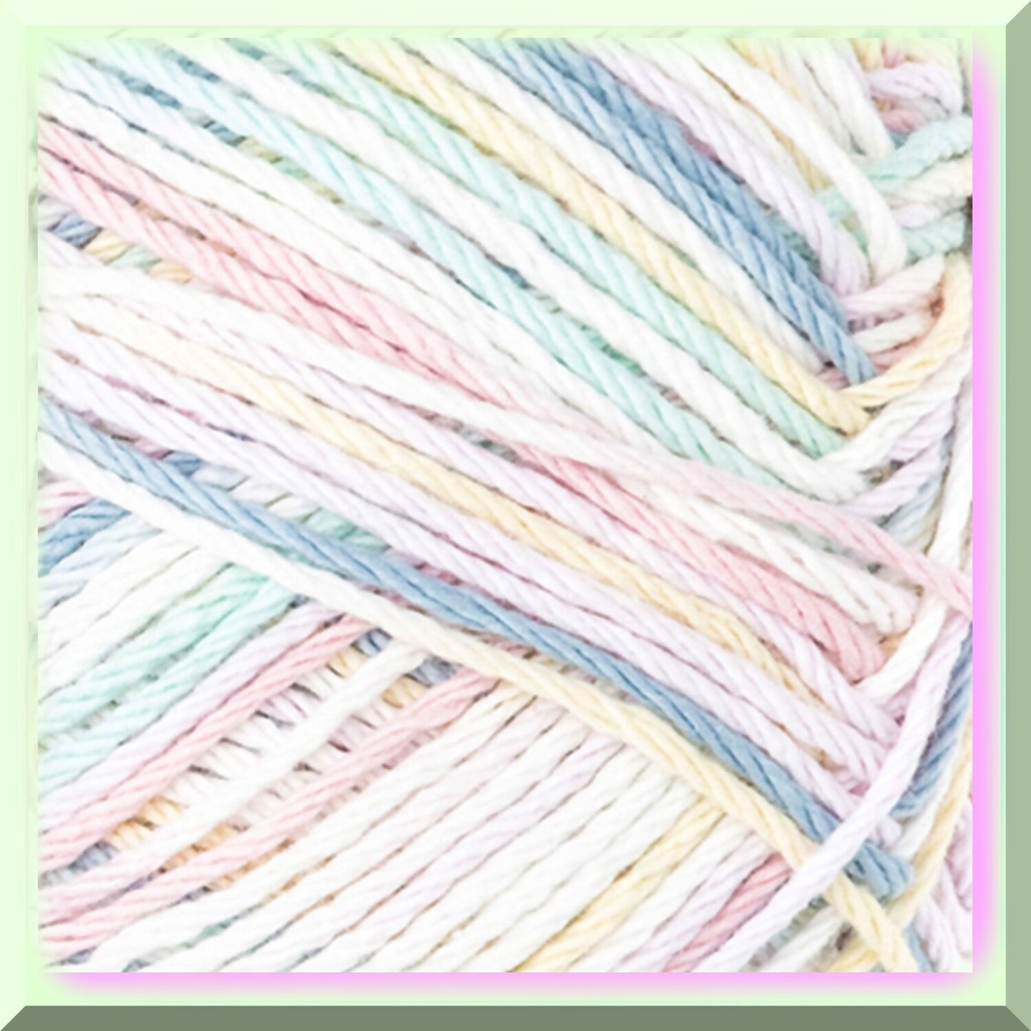Pastel Bliss Cotton Yarn 400g Solids