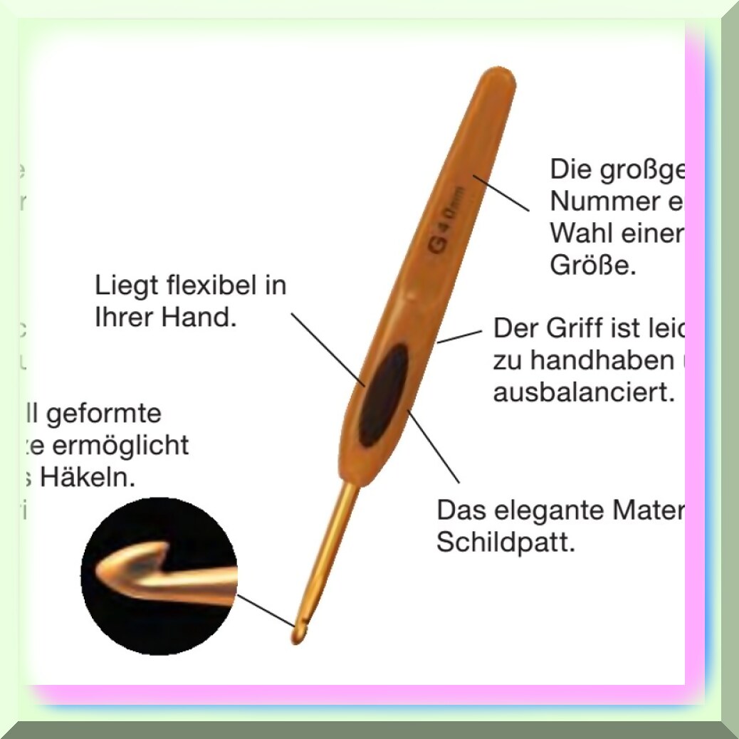 CozyCraft Soft Touch Crochet Hook 2.50mm Brown