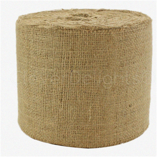 EcoWeave 6" Jute Burlap Roll 50 Yards Natural