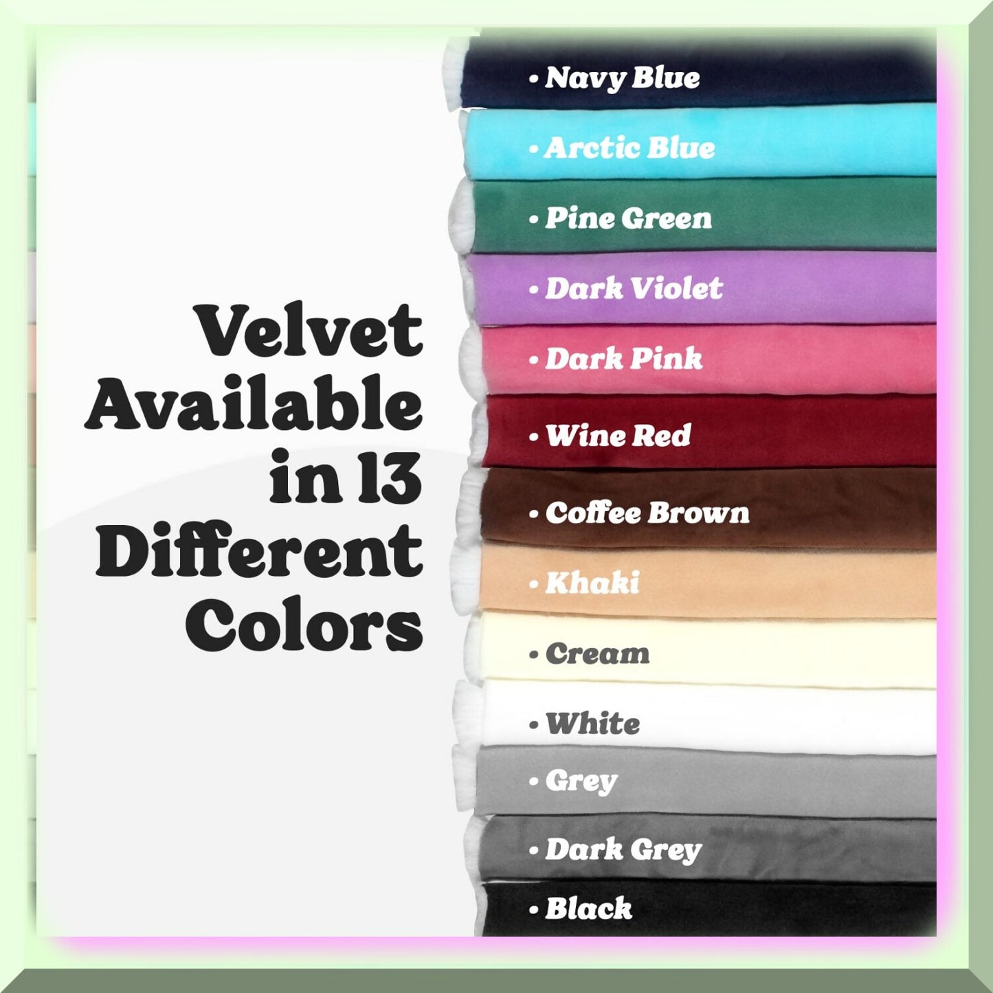 VelvetLux Black Chunky Yarn 2.2 lbs Tube