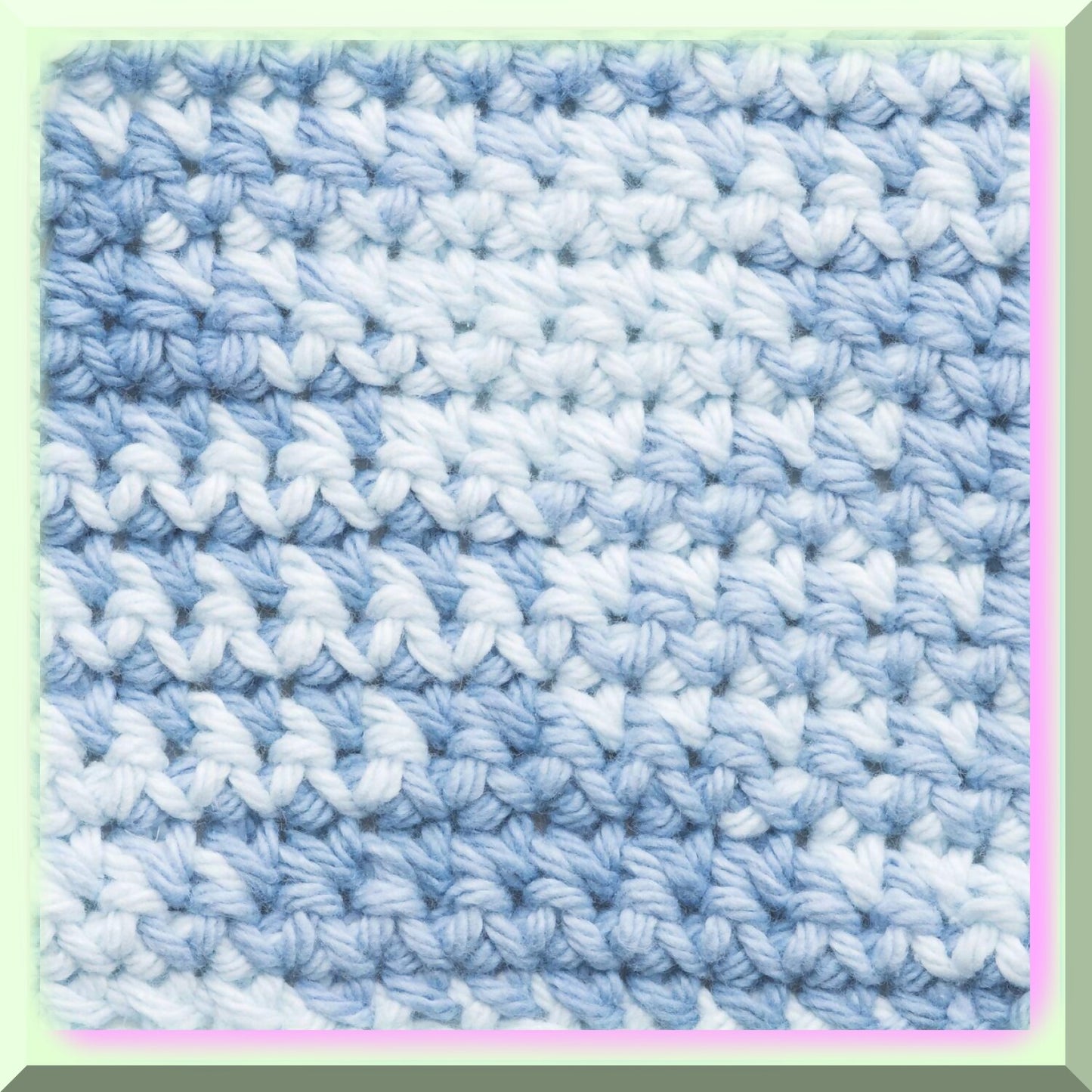 Denim Blue Cotton Yarn 400g Medium Worsted Weight