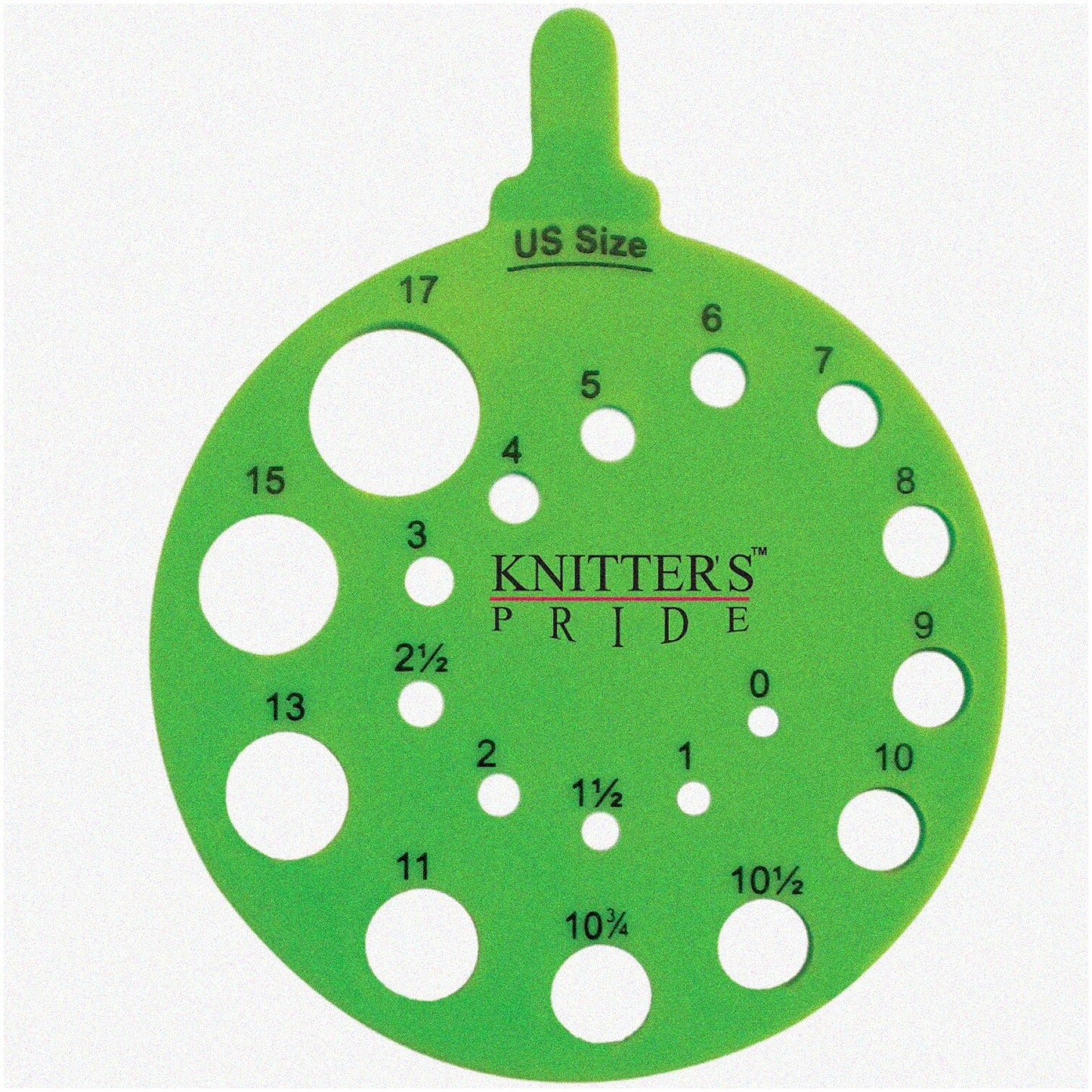 Envy Round Needle Gauge US 0-17