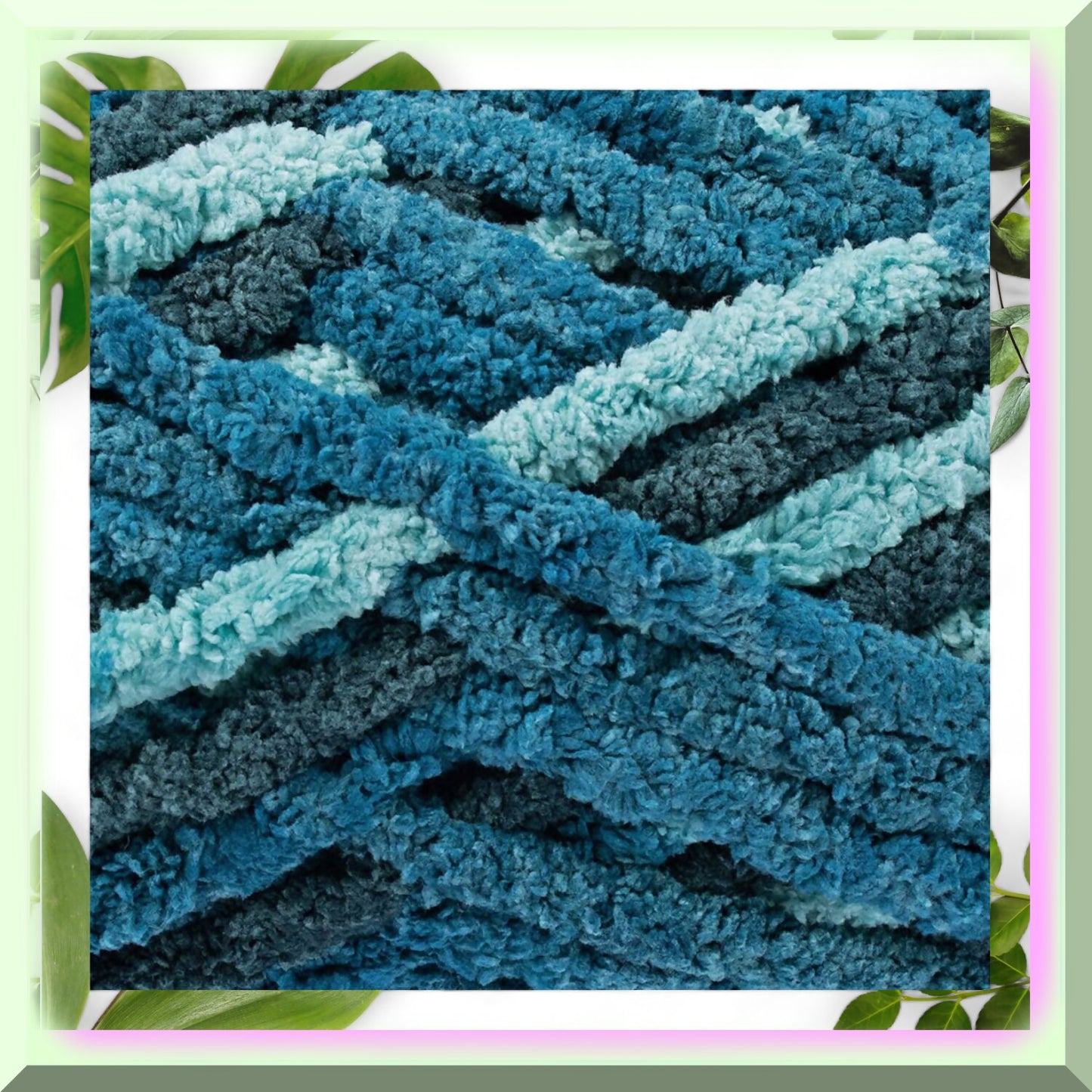 Jumbo Yarn 97 Yards Soft Plush Fiber for DIY Projects