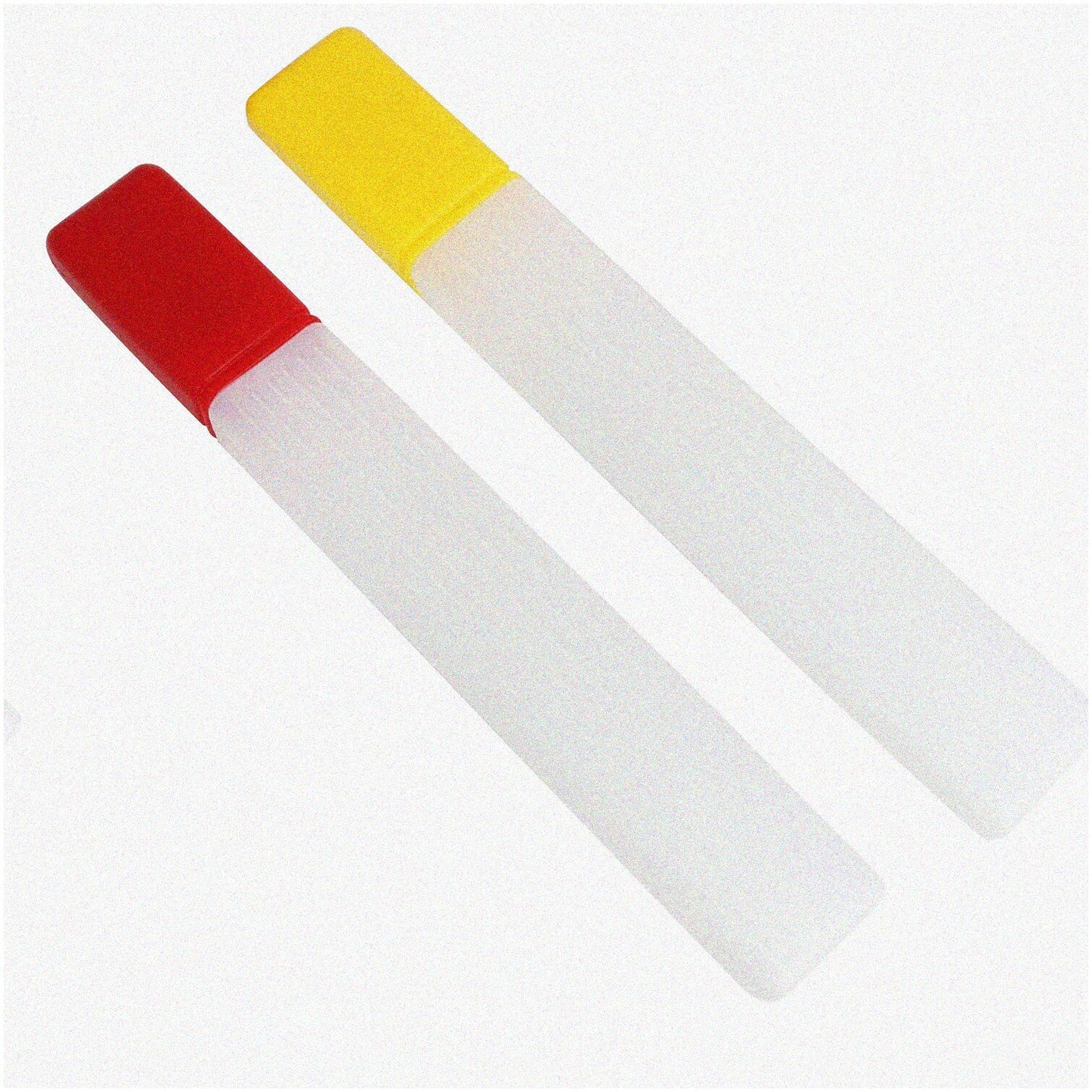 Vibrant Plastic Needle Storage Tubes Red Yellow 41cm