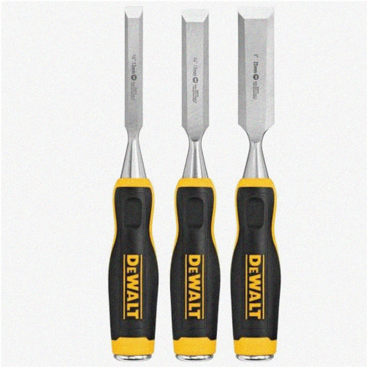 PrecisionCraft Woodworking Chisel Set 3 Pieces