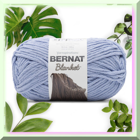 CozyCloud Smokey Blue Blanket Yarn 10.5 oz