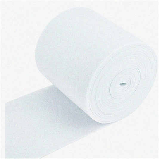 White Felt Roll 19.7ft x 5.5in 3mm Thick