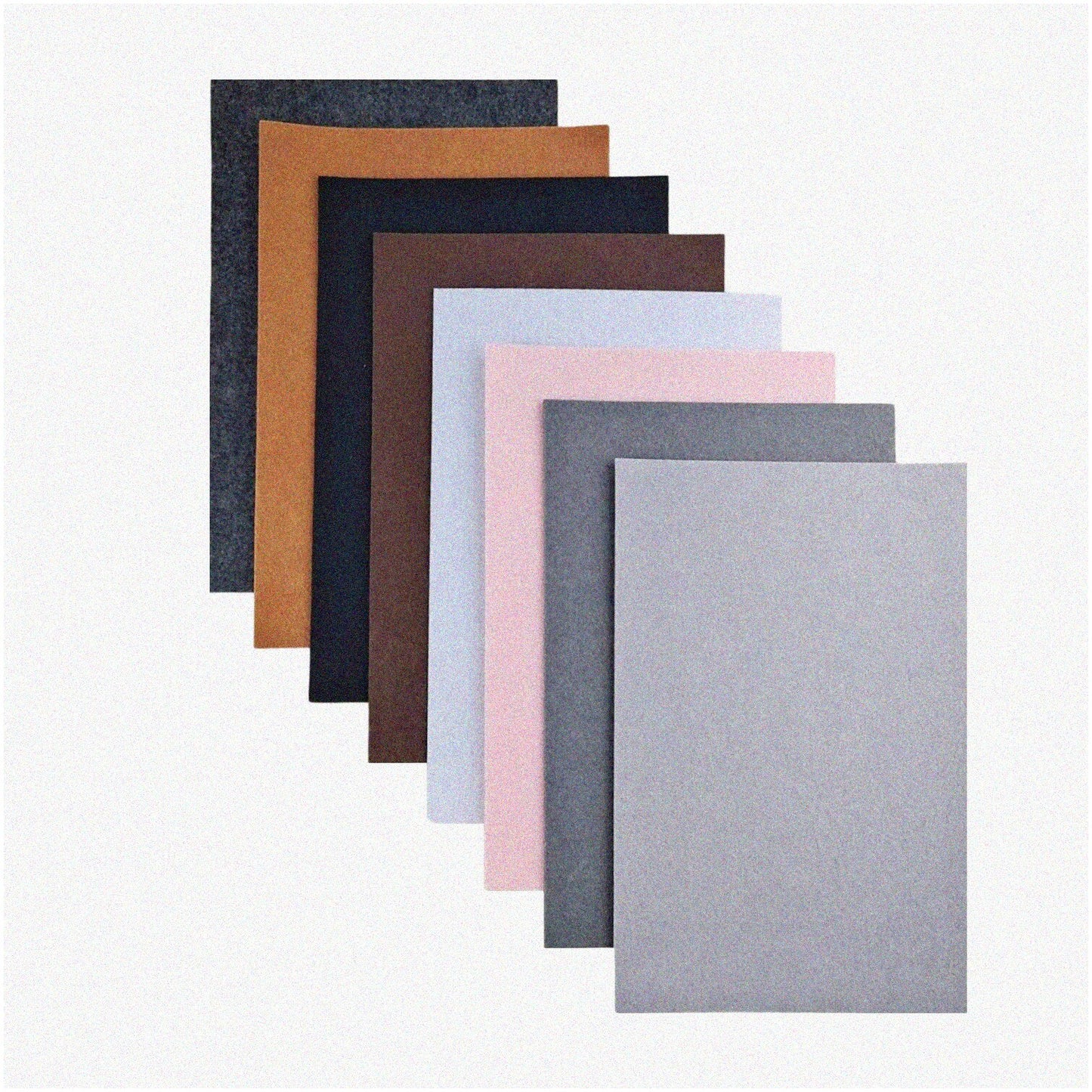 2mm Thick Felt Sheets 8x12 Grey Brown