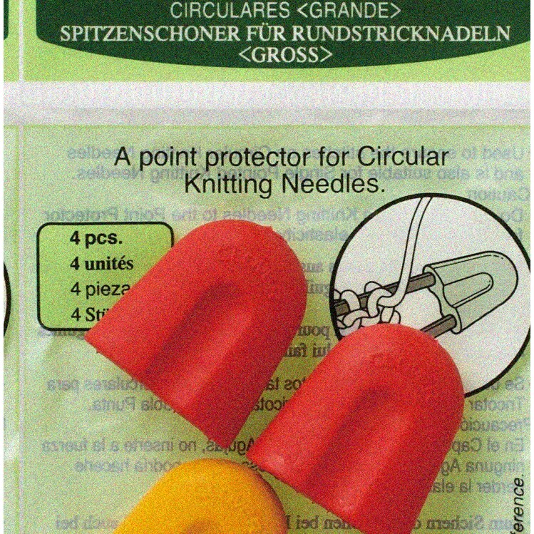 KnitGuard Circular Needle Shields Large Set of 4