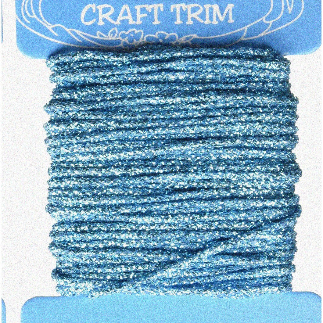 10 Yards Nylon-Mylar Trim for Crafts and Needlepoint