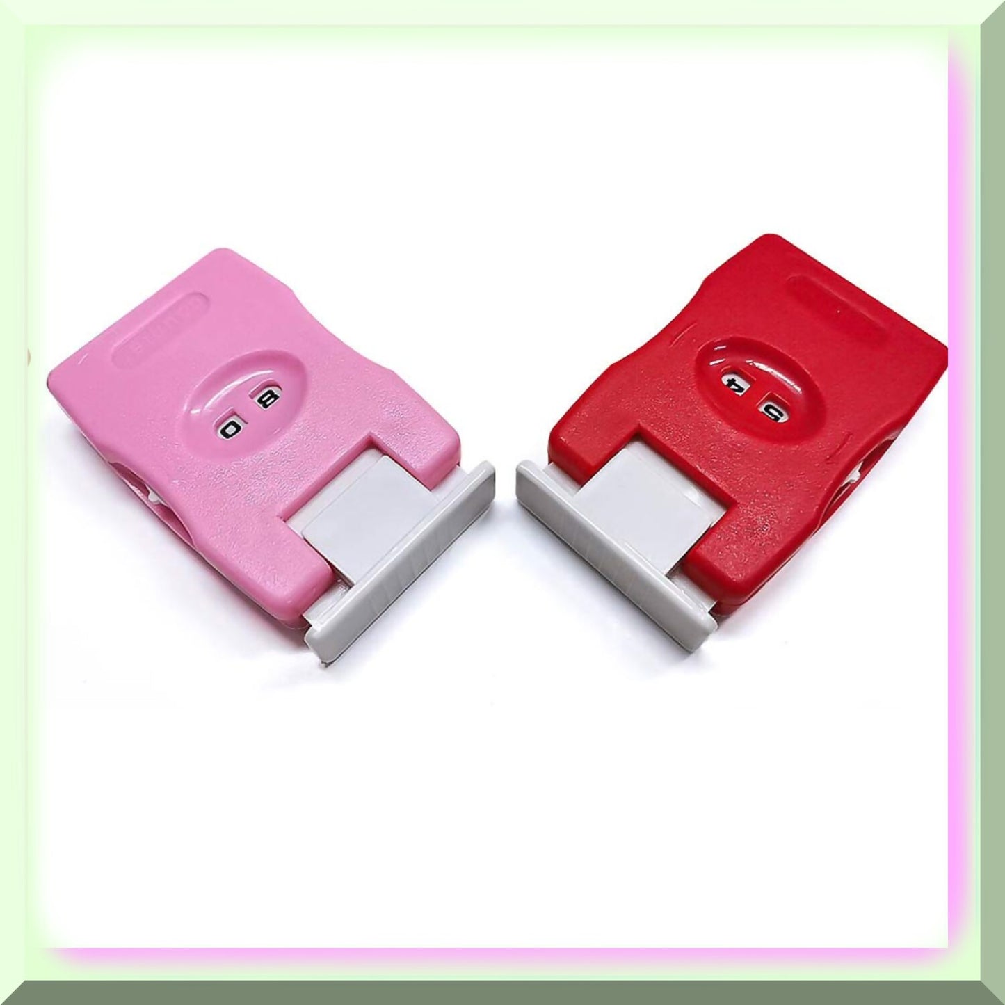 TravelMate Stitch Counter, Red, Portable, 2.81x1.73 inches