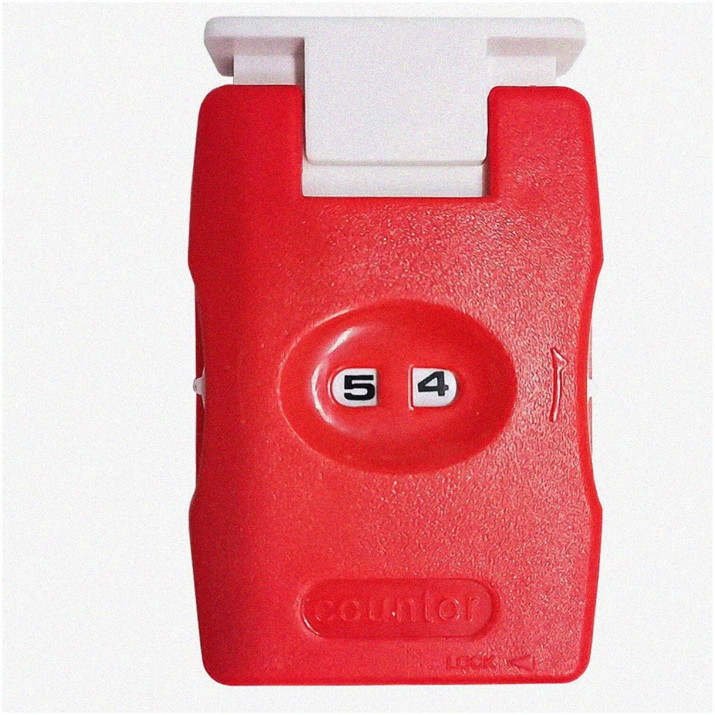 TravelMate Stitch Counter, Red, Portable, 2.81x1.73 inches