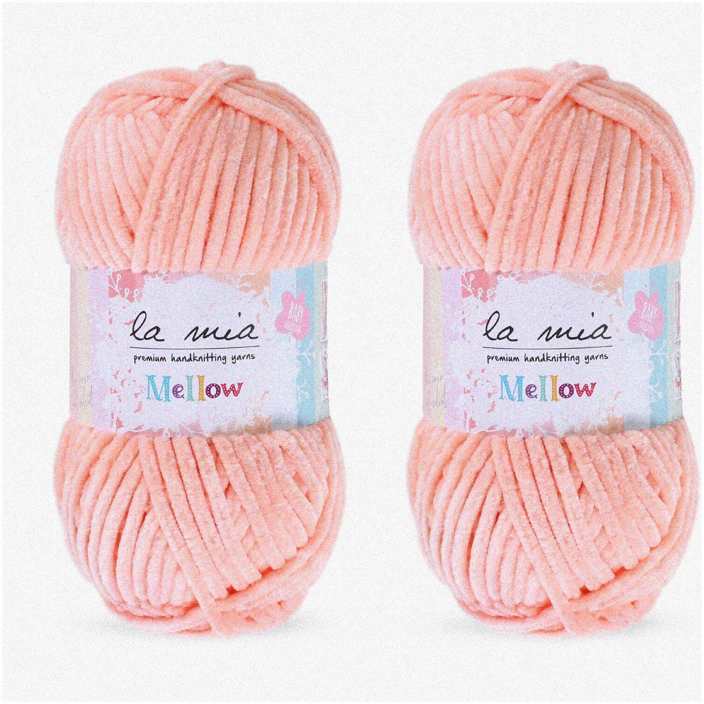 BabySoft Chenille 2-Skein Set Pink 125 Yards