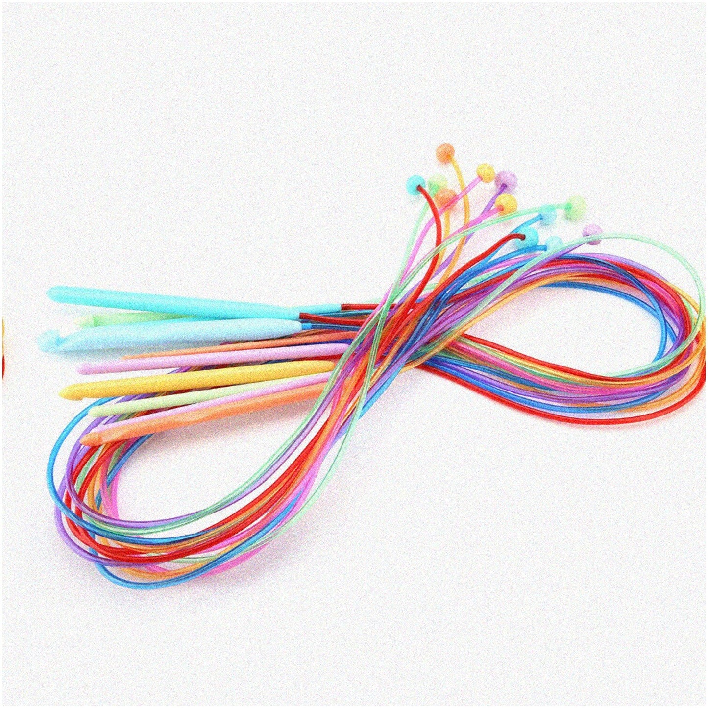 Tunisian Twist Crochet Kit 12pc Set with ABS Hooks