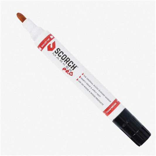 Woodburning Pen Kit with Foam Tip and Brush