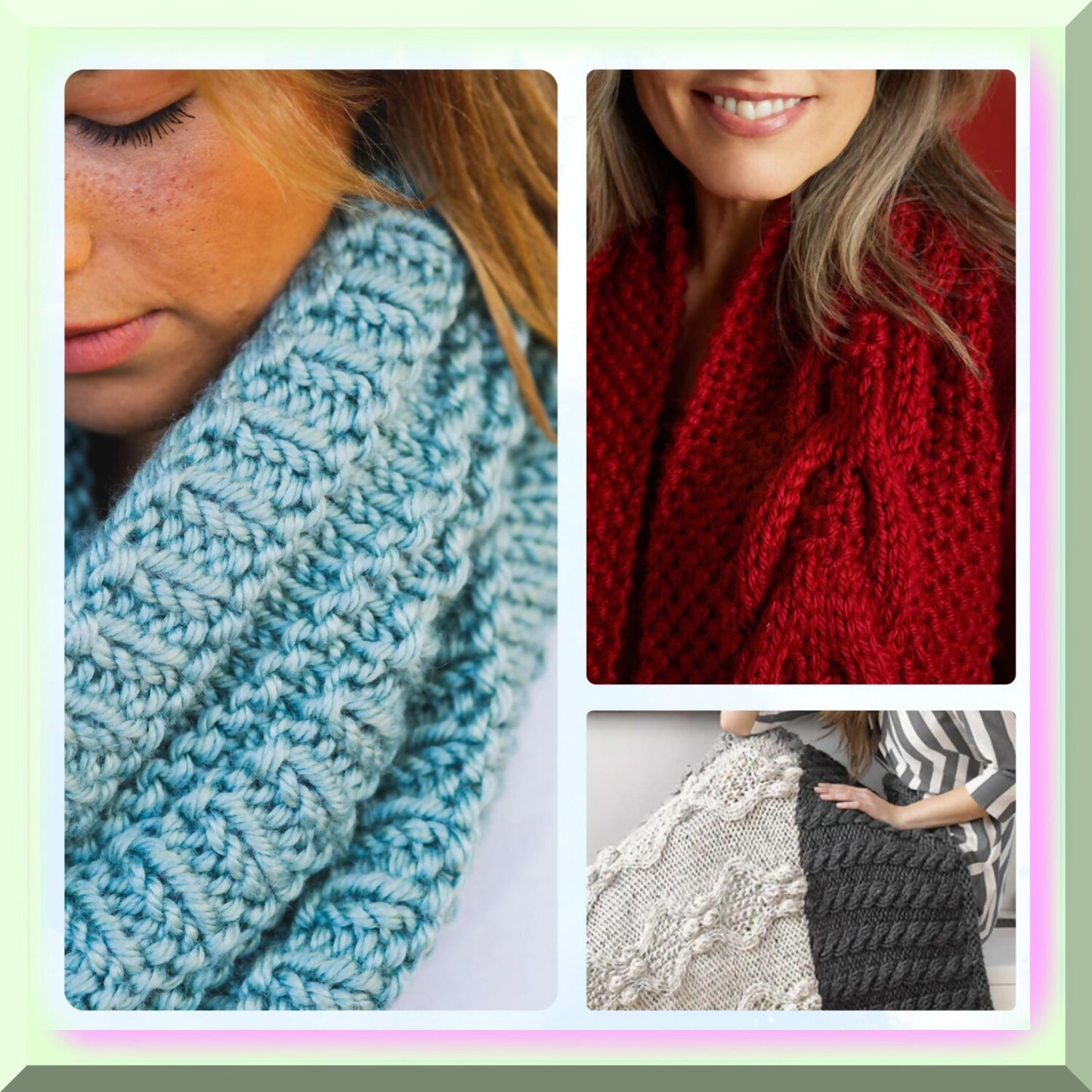 Key Largo Tweed 3-Skein Factory Pack with Project Bag