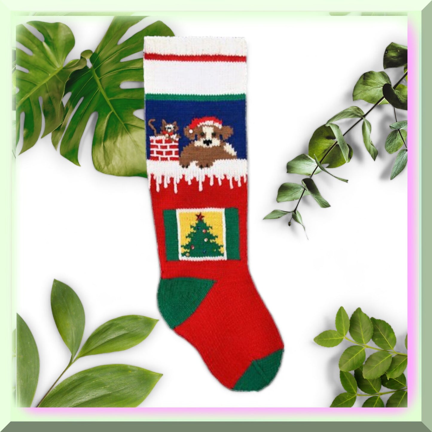 Woofy Knit Kit with Wool Yarn and Embellishments