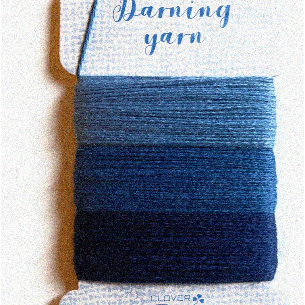 Tri-Tone Denim Yarn 16m Wool-Acrylic Blend
