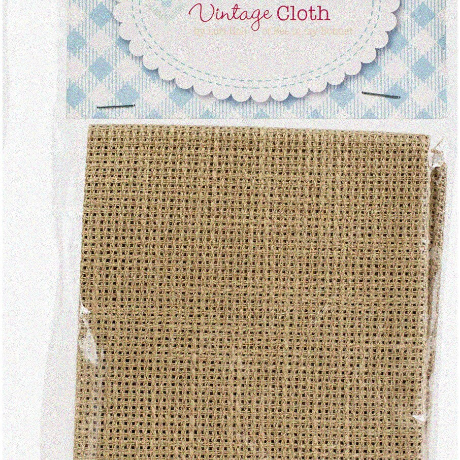 Retro Linen 10CT Oatmeal Fabric 18x18 inches