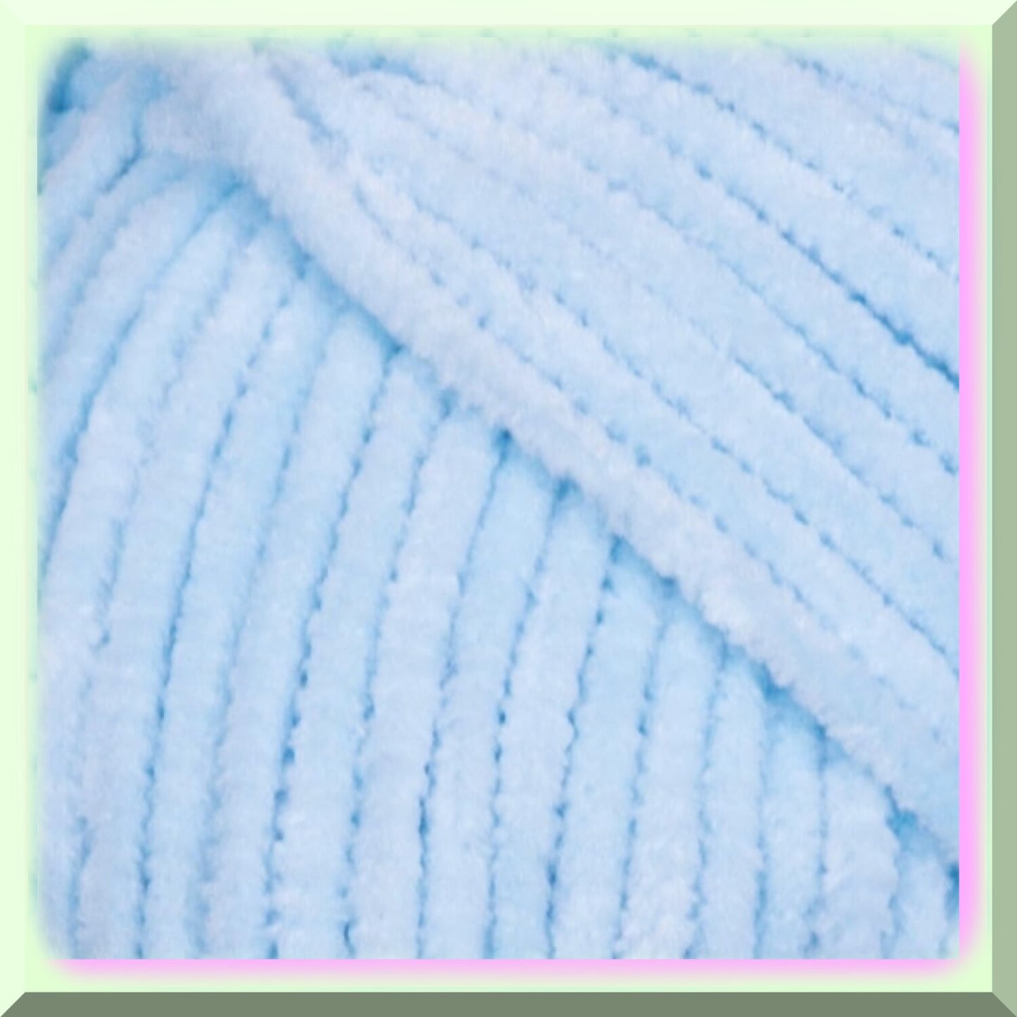 Velvet Baby Bliss Chenille Yarn 50g 93 Yards