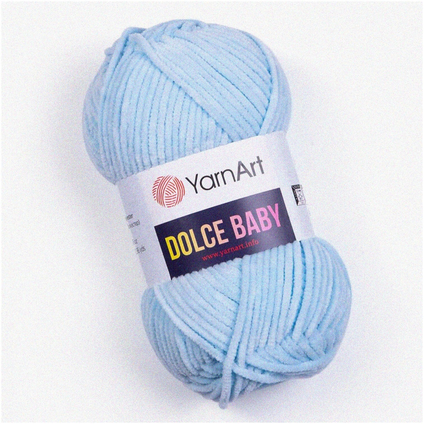 Velvet Baby Bliss Chenille Yarn 50g 93 Yards