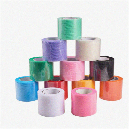 12 Rolls Tulle Netting Fabric 300 Yards Multicolor