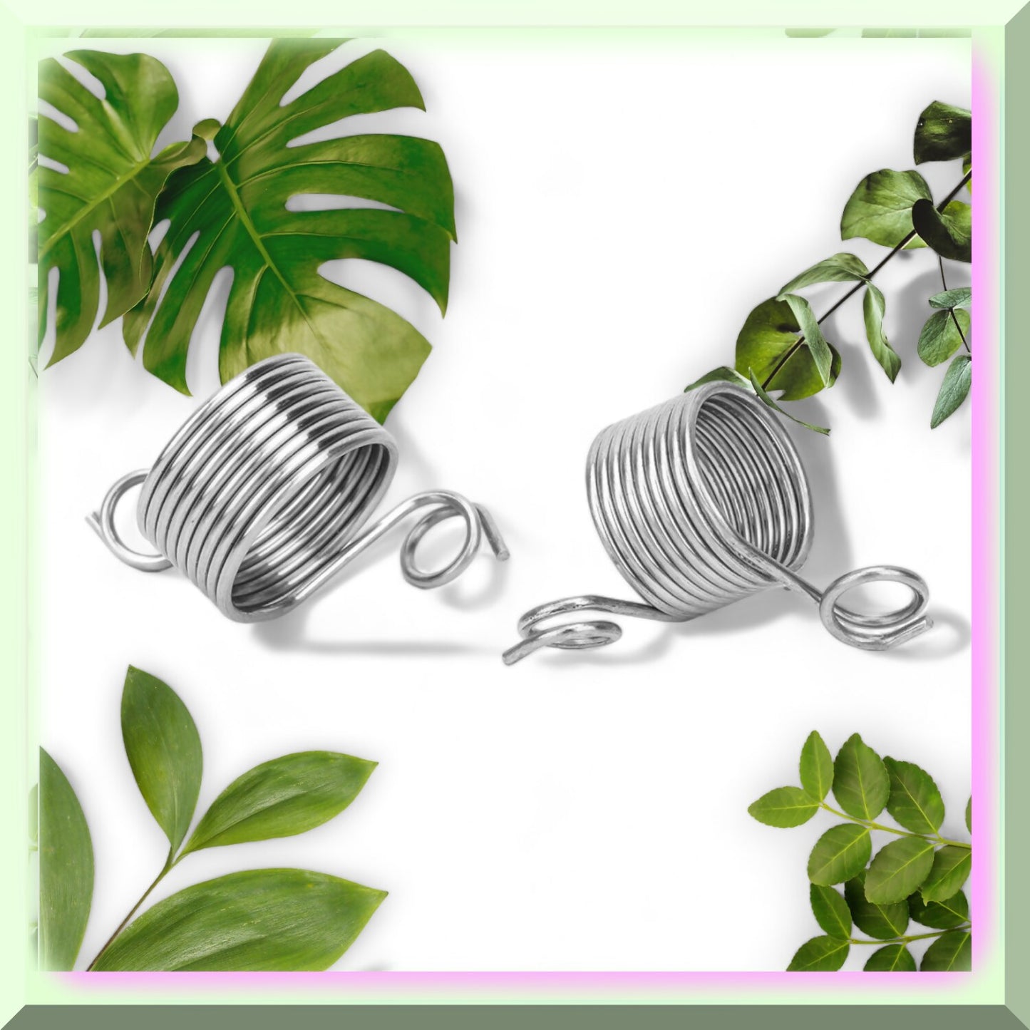 Stainless Steel KnitPro Ring Thimble Set 2pcs