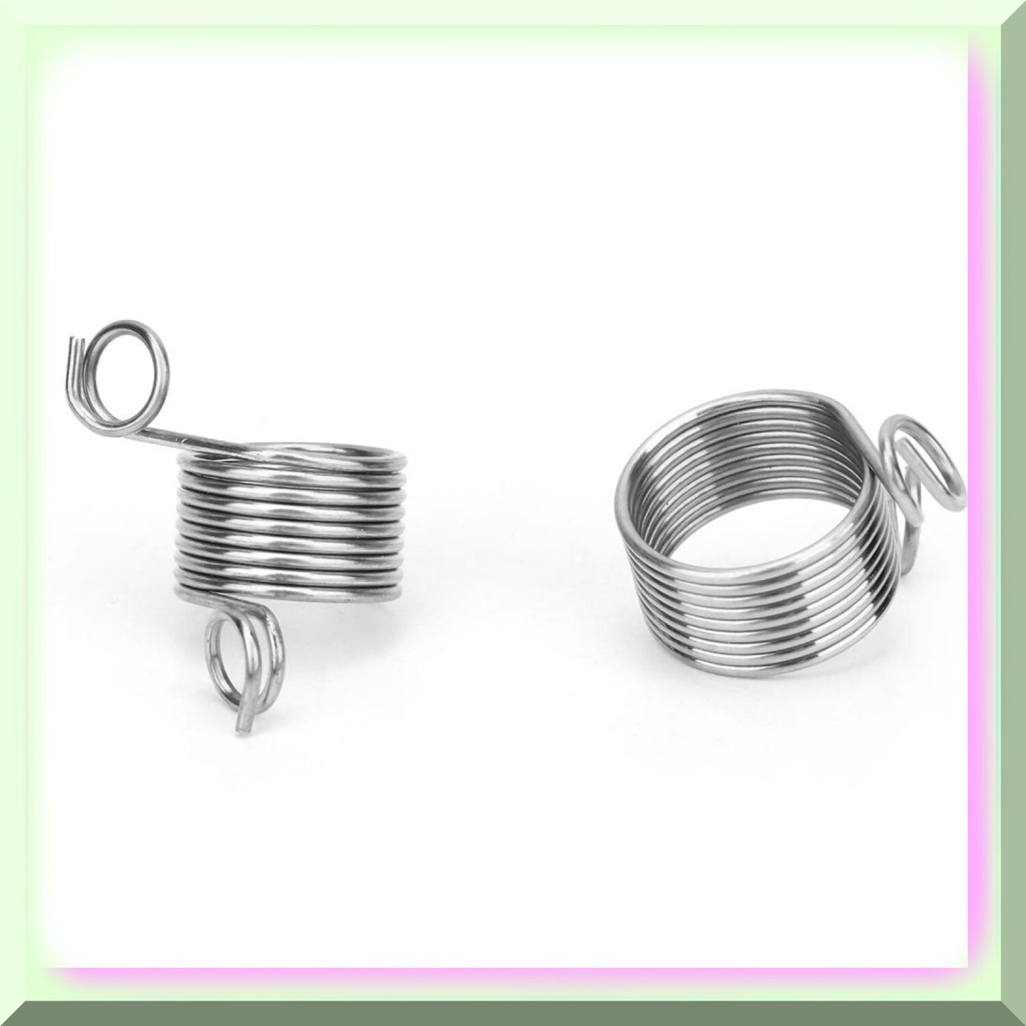 Stainless Steel KnitPro Ring Thimble Set 2pcs