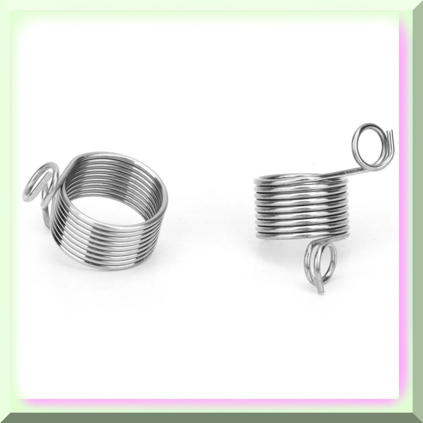 Stainless Steel KnitPro Ring Thimble Set 2pcs